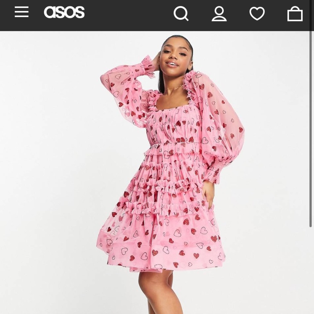 COPY - Pink Heart Dress